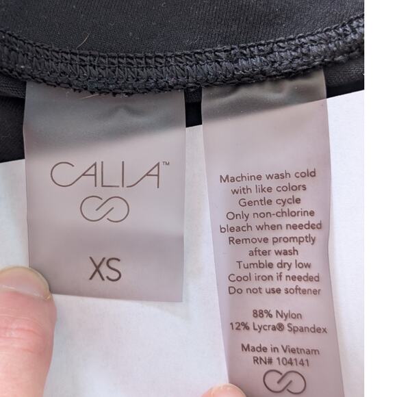 Calia Black Yoga Leggings Full Length size XS - Picture 5 of 5